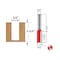 Big Horn Router Bit - 1/2 Inch Shank. 1/2 Inch O.D Cutter, 1-1/2 Inch Deep, 3-1/4 Inch Length 19658 - alternate 2